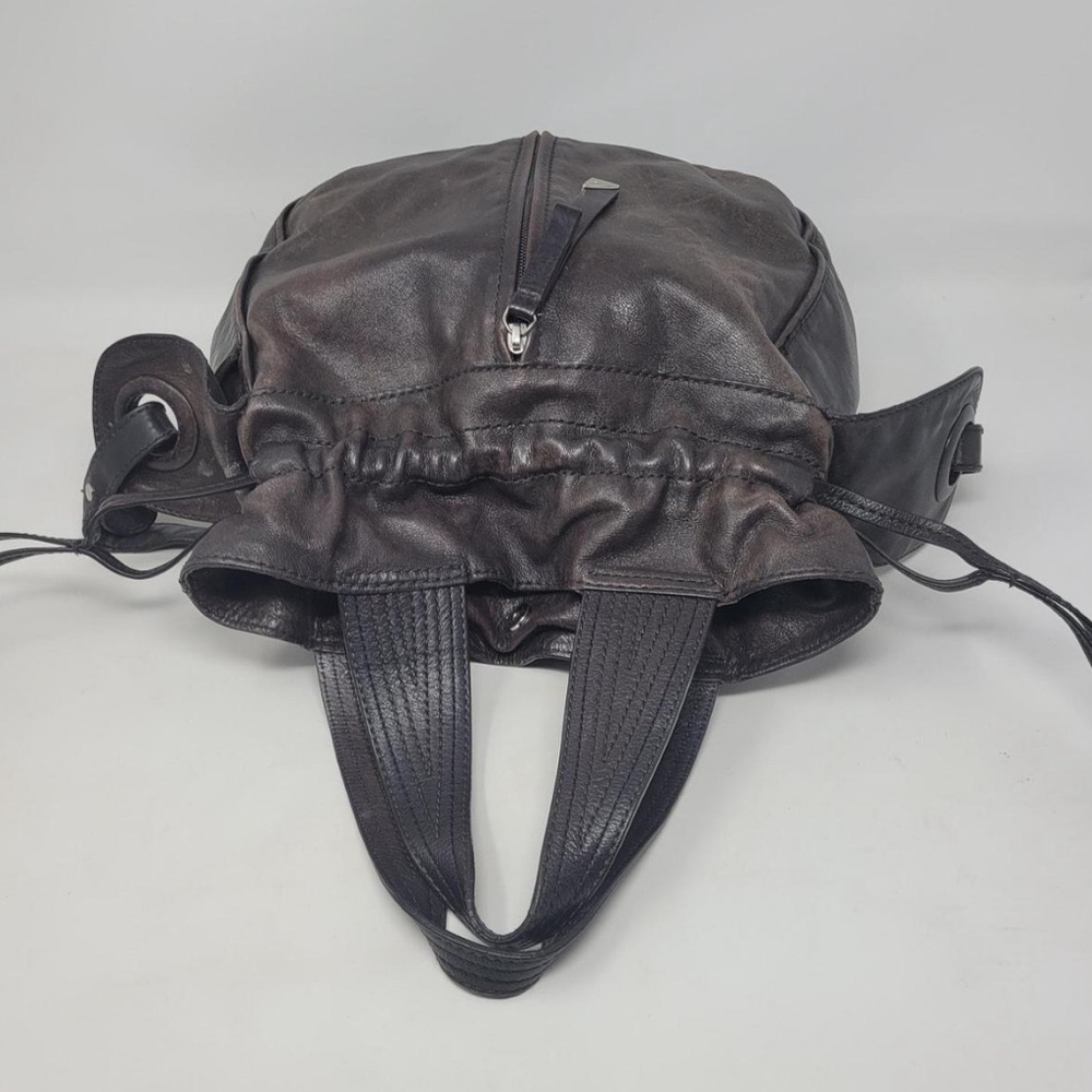 Francesco Biasia vintage leather bag tote